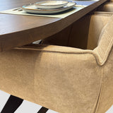 Tafel plat ovaal eikenhout - Matrix XL - Zand