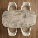 Silver Roots marmer tafel