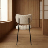 Japandi Eetkamerstoel Anto – Beige