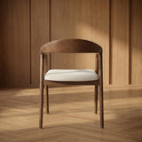 Japandi Eetkamerstoel Nagi – Walnut