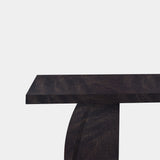 Tafel Boomstam Eikenhout - Set Driehoek - Dark Grey