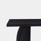 Tafel Boomstam Eikenhout - Set Driehoek - Donker Eiken