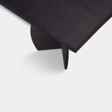 Table Tree Trunk Oak Wood - Set Triangle - Night Glow