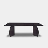 Table Tree Trunk Oak Wood - Set Triangle - Night Glow