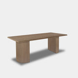 Tafel Boomstam Eikenhout - Half Rond - Pura Natura