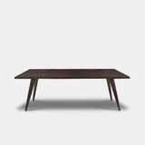 Tafel Boomstam Eikenhout - Hout Onderstel - Dear Brown