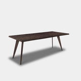 Tafel Boomstam Eikenhout - Hout Onderstel - Dear Brown