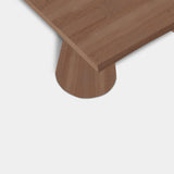 Tafel Boomstam Eikenhout - Set Kegelpoot - Cinnamon