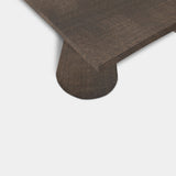 Tafel Boomstam Eikenhout - Set Kegelpoot - Zand