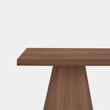 Tafel Boomstam Eikenhout - Set Kegelpoot - Cinnamon