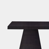 Tafel Boomstam Eikenhout - Set Kegelpoot - Night Glow