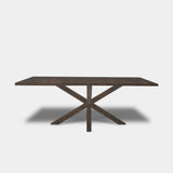 Tafel Boomstam eikenhout - Matrix hout - Zand