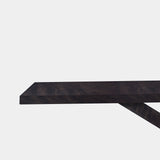 Tafel Boomstam eikenhout - Matrix hout - Dark Grey