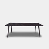 Tafel Boomstam Eikenhout - Konisch - Dark Grey