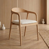 Japandi Eetkamerstoel Nagi – Natural & Beige
