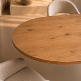Plat ovaal Eikenhout - Matrix