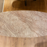 Perola quartz stone Deens Ovaal 200x100