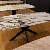 Calacatta Viola quartz stone Deens Ovaal 220x100
