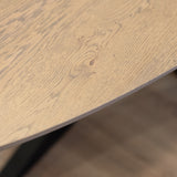 Plat Ovaal Eikenhout - Matrix - 100 x 220