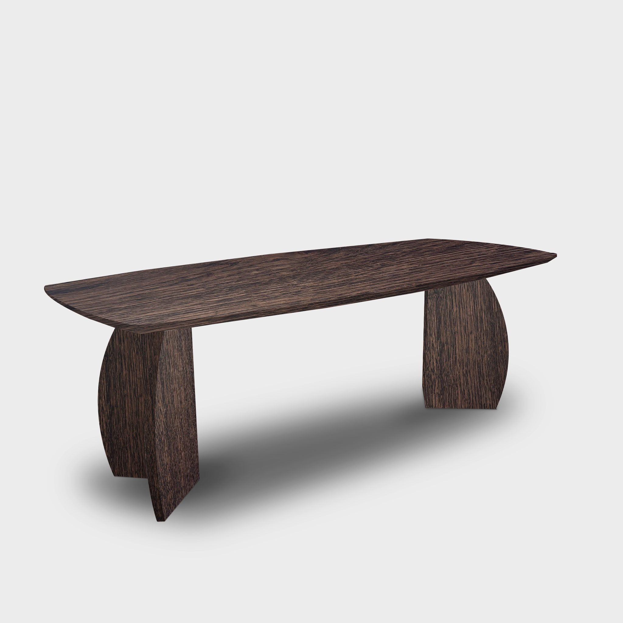 Tafel Deens Ovaal Eikenhout - Set Driehoek - Dear Brown