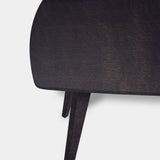 Tafel Deens Ovaal Eikenhout - Hout Onderstel - Night Glow