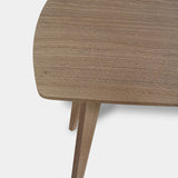 Tafel Deens Ovaal Eikenhout - Hout Onderstel - Pura Natura