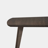 Tafel Deens Ovaal Eikenhout - Hout Onderstel - Zand