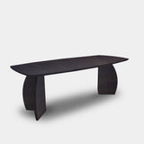 Tafel Deens Ovaal Eikenhout - Set Driehoek - Night Glow
