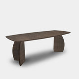 Tafel Deens Ovaal Eikenhout - Set Driehoek - Zand