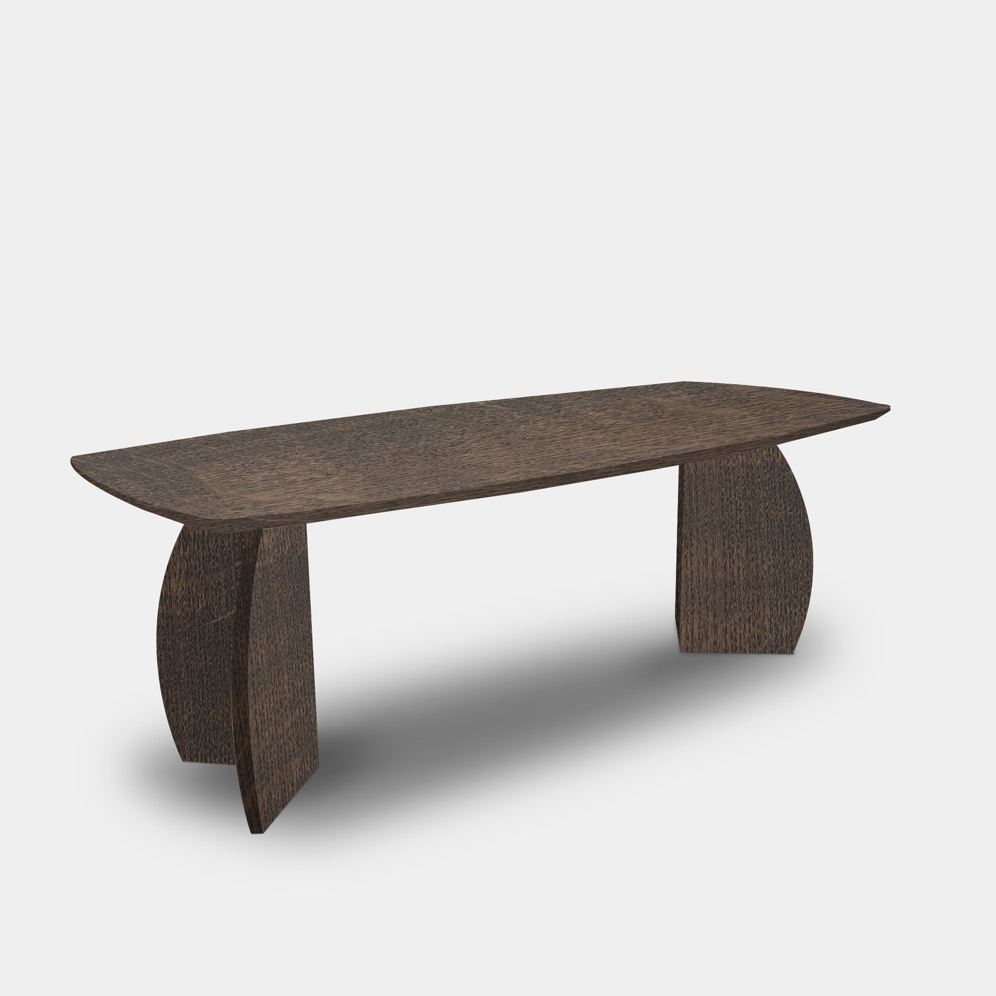 Tafel Deens Ovaal Eikenhout - Set Driehoek - Zand