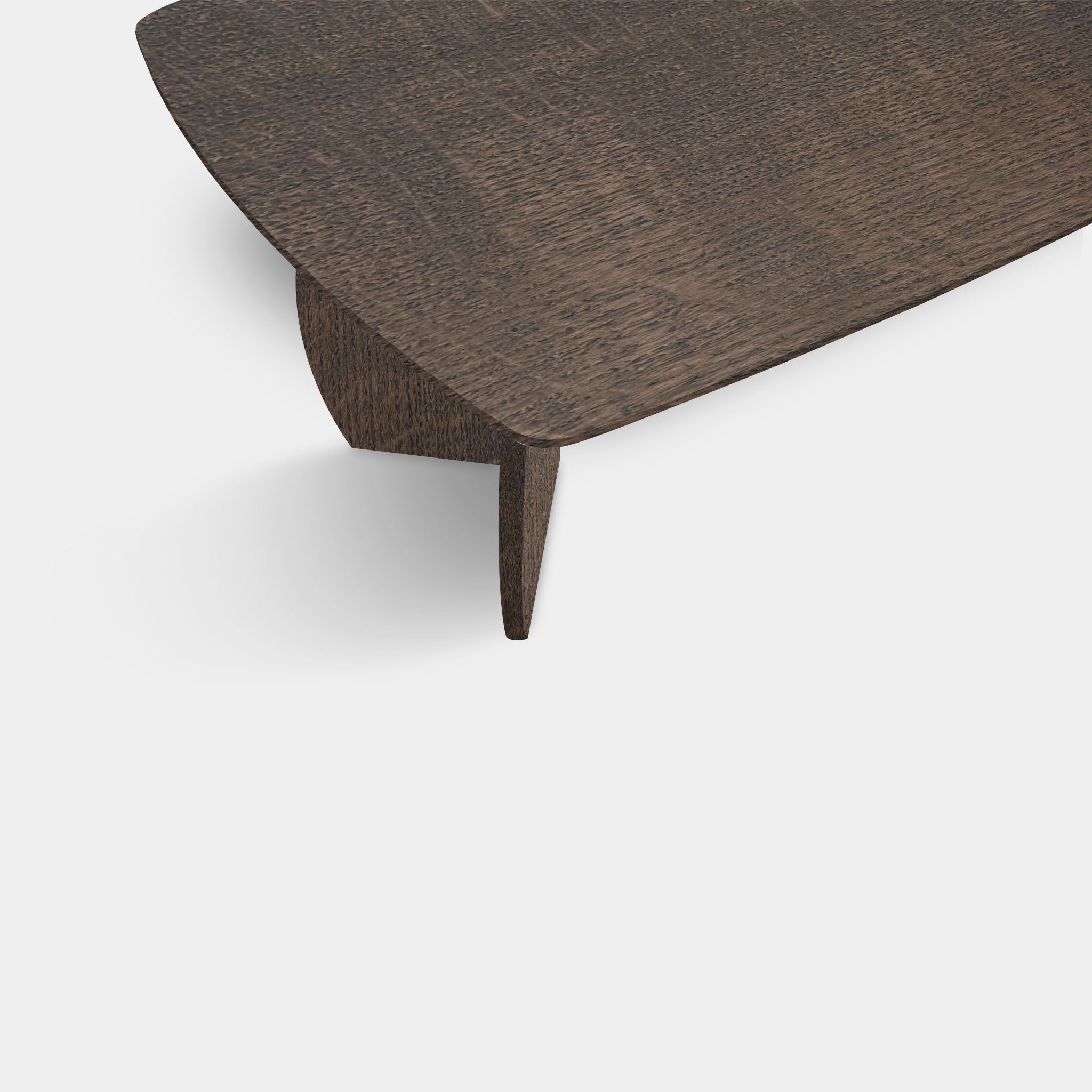 Tafel Deens Ovaal Eikenhout - Set Driehoek - Zand