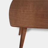 Tafel Deens Ovaal Eikenhout - Hout Onderstel - Toscane 102