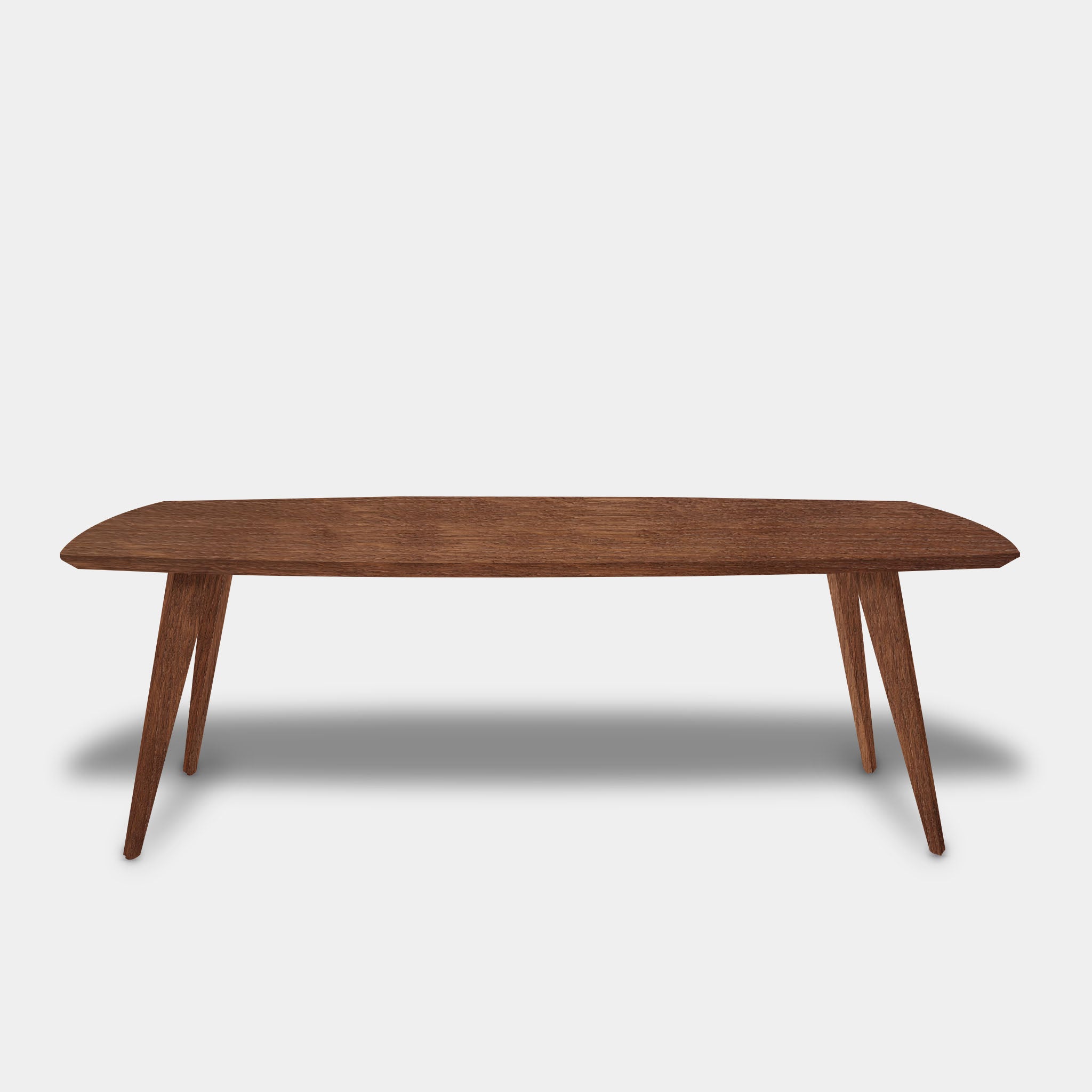 Tafel Deens Ovaal Eikenhout - Hout Onderstel - Toscane 102