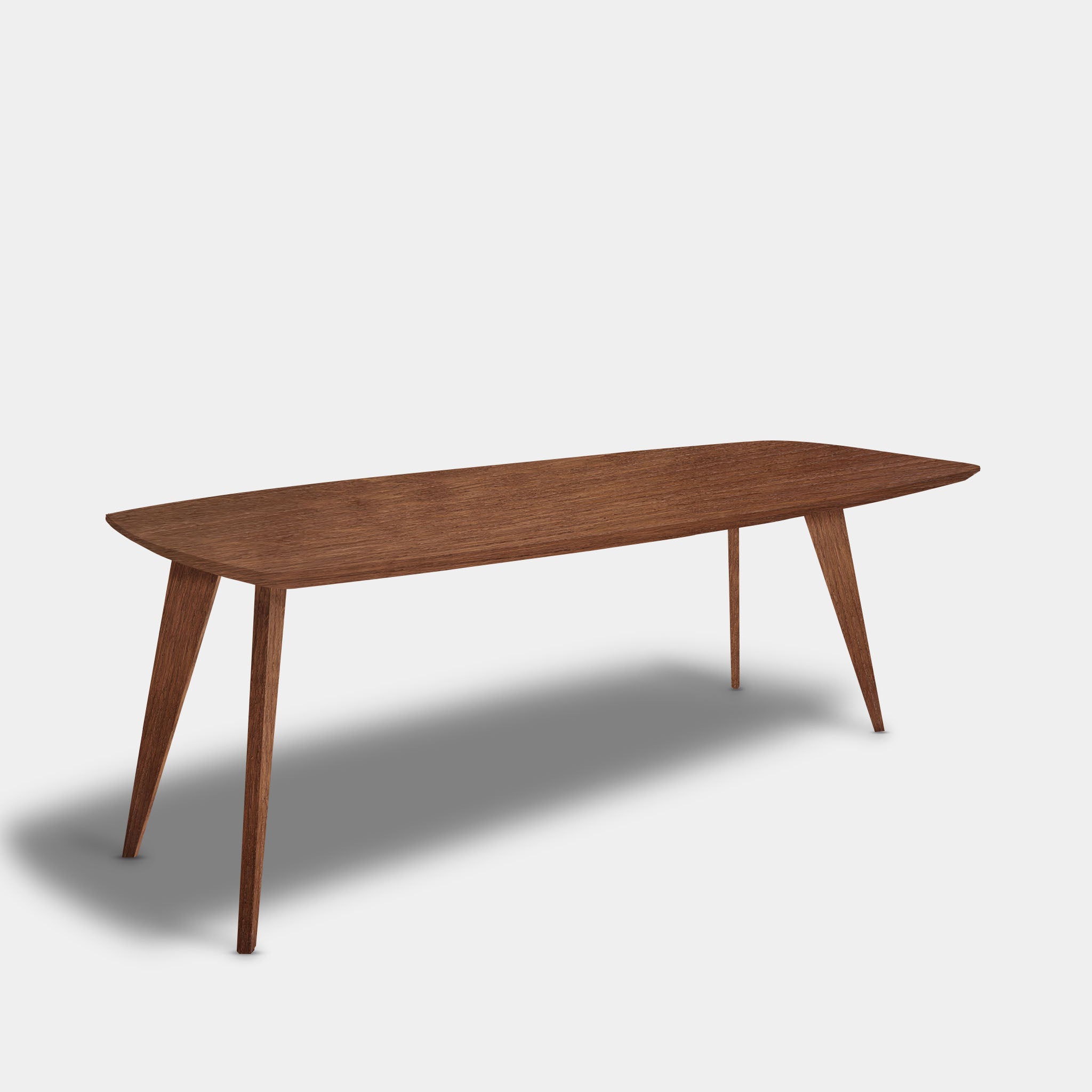 Tafel Deens Ovaal Eikenhout - Hout Onderstel - Toscane 102