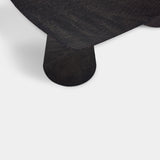 Tafel Deens Ovaal Eikenhout - Set Kegelpoot - Dark Grey
