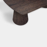Tafel Deens Ovaal Eikenhout - Set Kegelpoot - Dear Brown