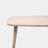 Tafel Deens Ovaal Eikenhout - Konisch - Onbehandeld