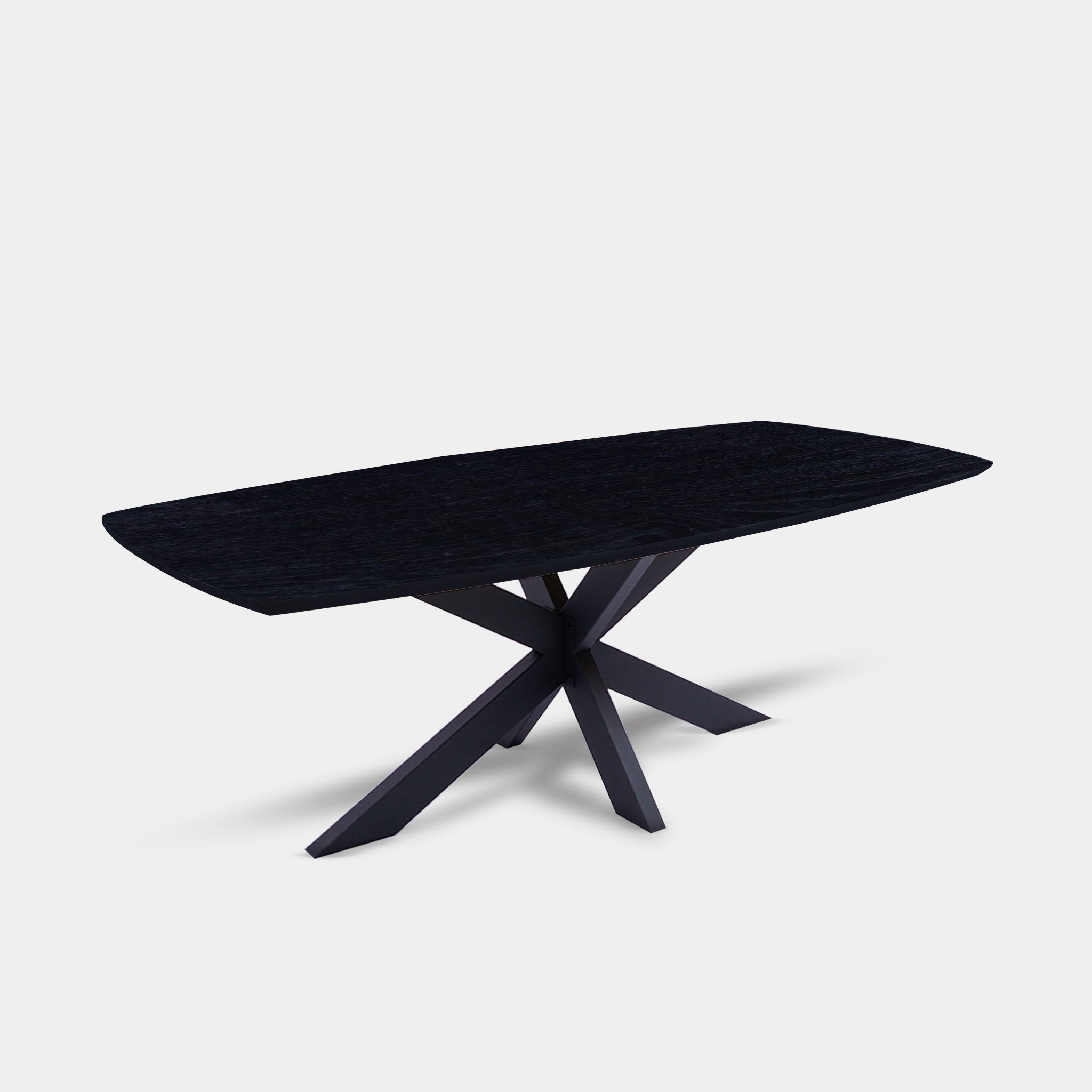 Tafel Deens Ovaal Eikenhout - Matrix XL- Donker Eiken