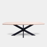 Tafel Deens Ovaal Eikenhout - Matrix XL- Onbehandeld