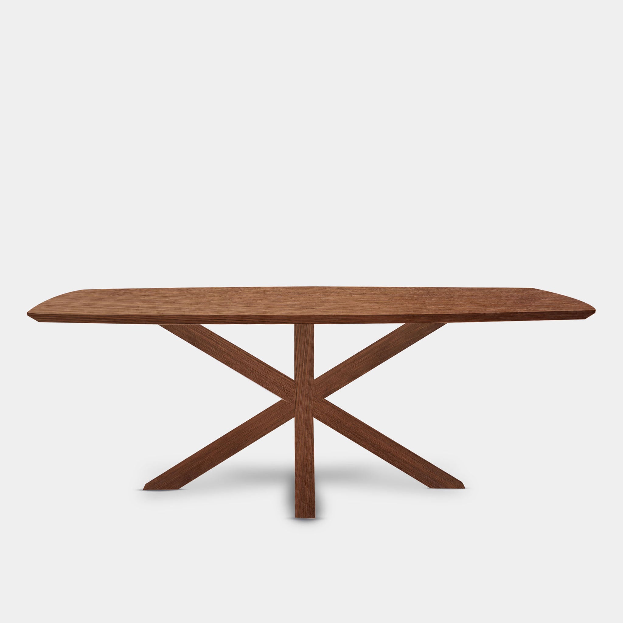 Tafel Deens Ovaal eikenhout - Matrix hout - Toscane 102