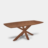 Tafel Deens Ovaal eikenhout - Matrix hout - Toscane 102