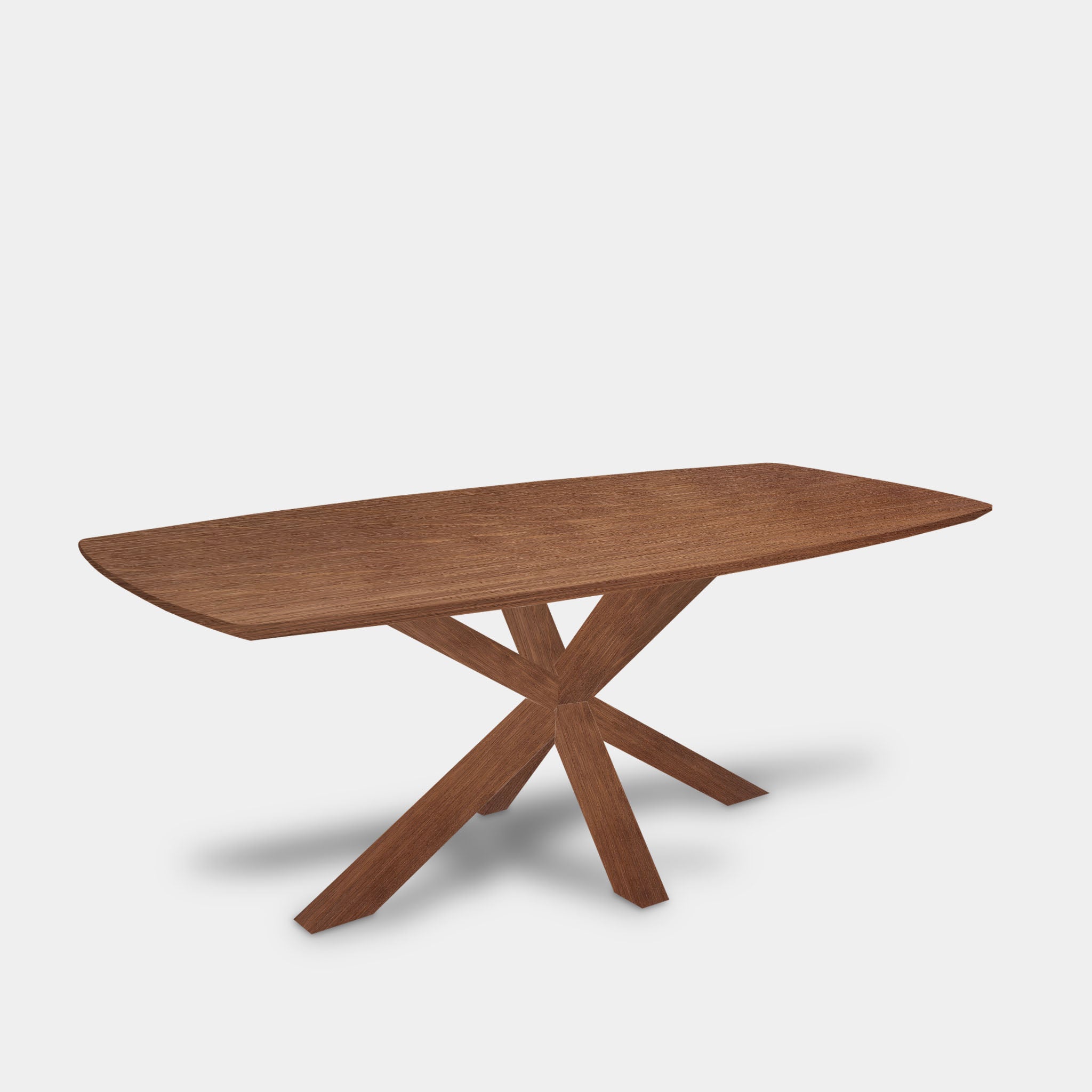 Tafel Deens Ovaal eikenhout - Matrix hout - Toscane 102