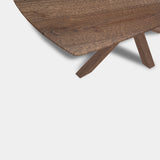 Tafel Deens Ovaal eikenhout - Matrix hout - Cinnamon