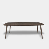 Tafel Deens Ovaal Eikenhout - Konisch - Zand