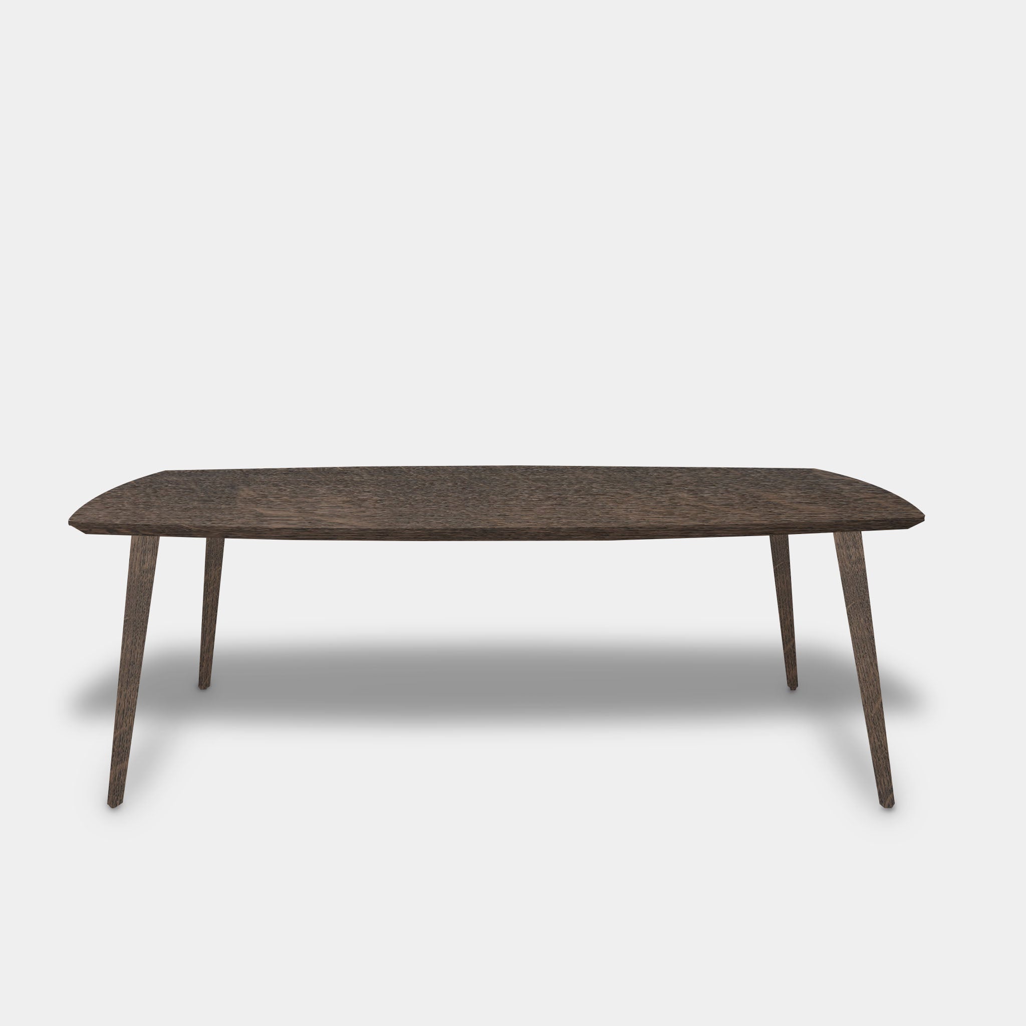 Tafel Deens Ovaal Eikenhout - Konisch - Zand