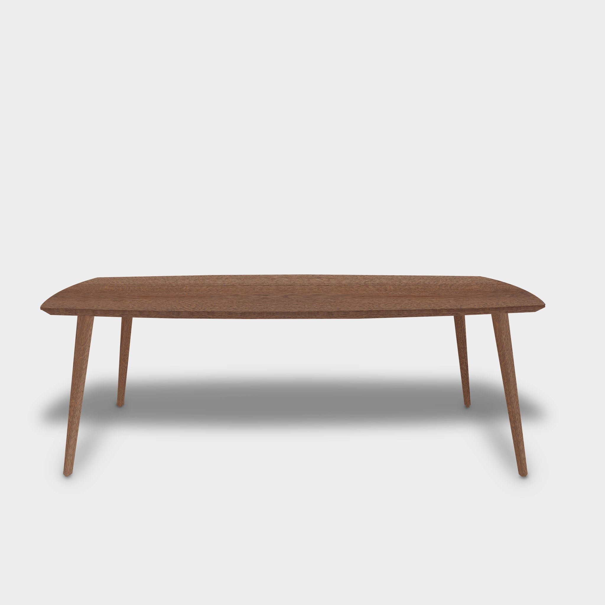 Tafel Deens Ovaal Eikenhout - Konisch - Cinnamon