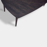 Table Danish Oval Oak - Conical - Dark Grey