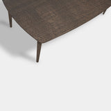 Tafel Deens Ovaal Eikenhout - Konisch - Zand