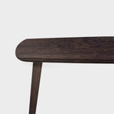Tafel Deens Ovaal Eikenhout - Konisch - Dear Brown