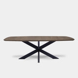 Tafel Deens Ovaal Eikenhout - Matrix - Zand